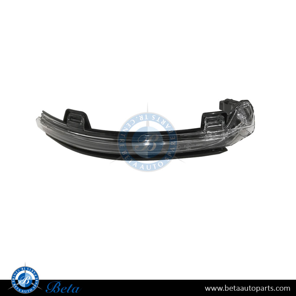 Right Side Mirror Blinker - Black for Mercedes C-Class / E-Class / S-Class / GLC-Class 2021-Up models, Part Number 0999063803 Right Side Mirror Blinker - Black for Mercedes C-Class / E-Class / S-Class / GLC-Class 2021-Up models, Part Number 0999063803